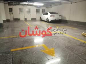 خط کشی پارکینگ